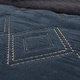 preview thumbnail 9 of 8, Auden Indigo Cotton Embroidered Sham