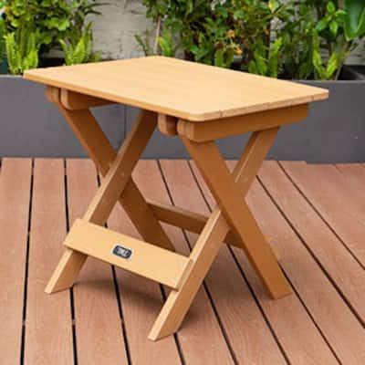 Adirondack All-Weather Portable Folding Side Table Square