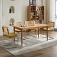 preview thumbnail 16 of 15, Classic Mid Century Modern Dining Chairs Set of 2,Upholstered Rattan Kitchen Chairs