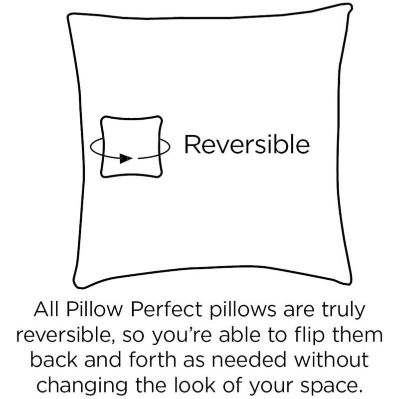 Pillow Perfect Outdoor Hanalei Lagoon Blown Bench Cushion