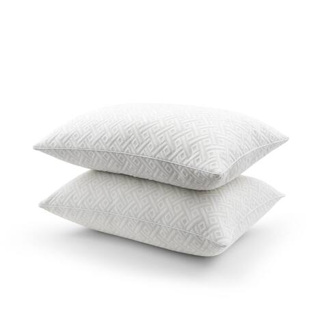 Martha Stewart Charcoal Infused Luxury Knit Pillows 2-Pack