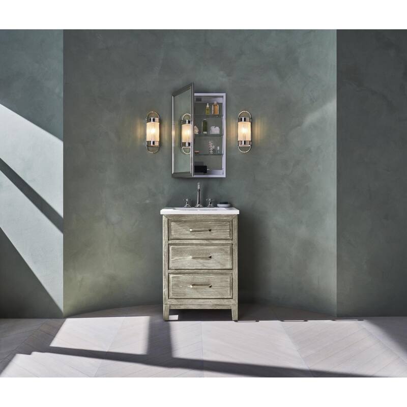 Robern D2C1640D4MESC Main Line 15-1/4" x 39-3/8" Framed Single Door