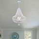 preview thumbnail 20 of 23, Oaks Aura Farmhouse Candle Style 4-Light Wood Ceiling Light Bohemia Beaded Wood Chandelier