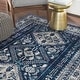 preview thumbnail 23 of 46, Livabliss Evry Vintage Heriz Area Rug Navy - 2' x 3'