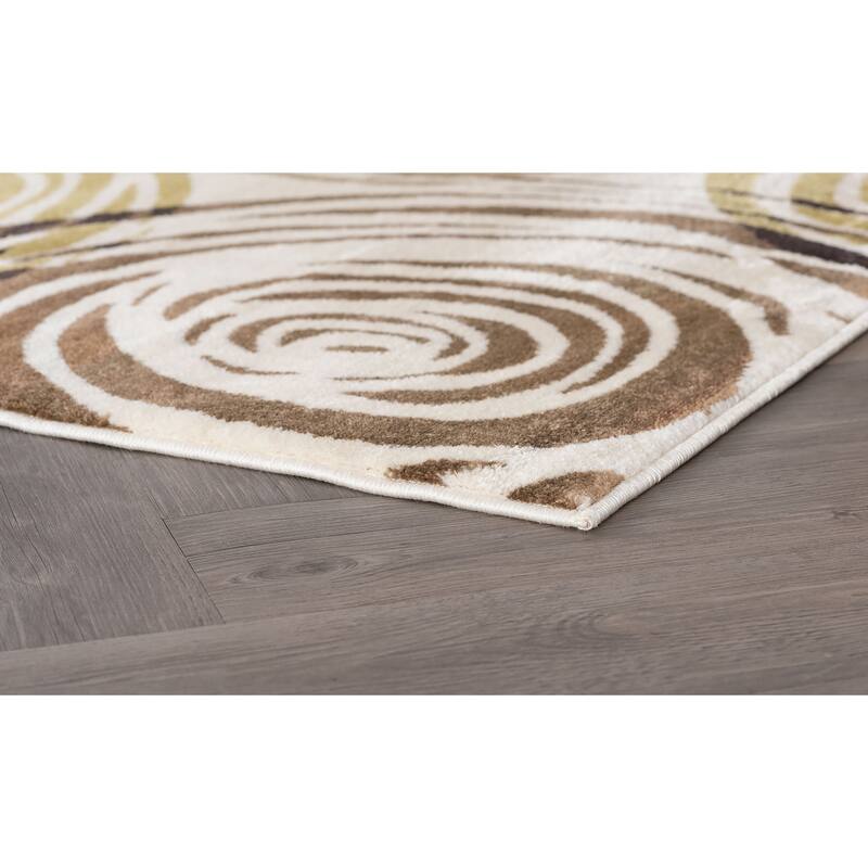 Decora Modern & Contemporary Floral Indoor Area Rug