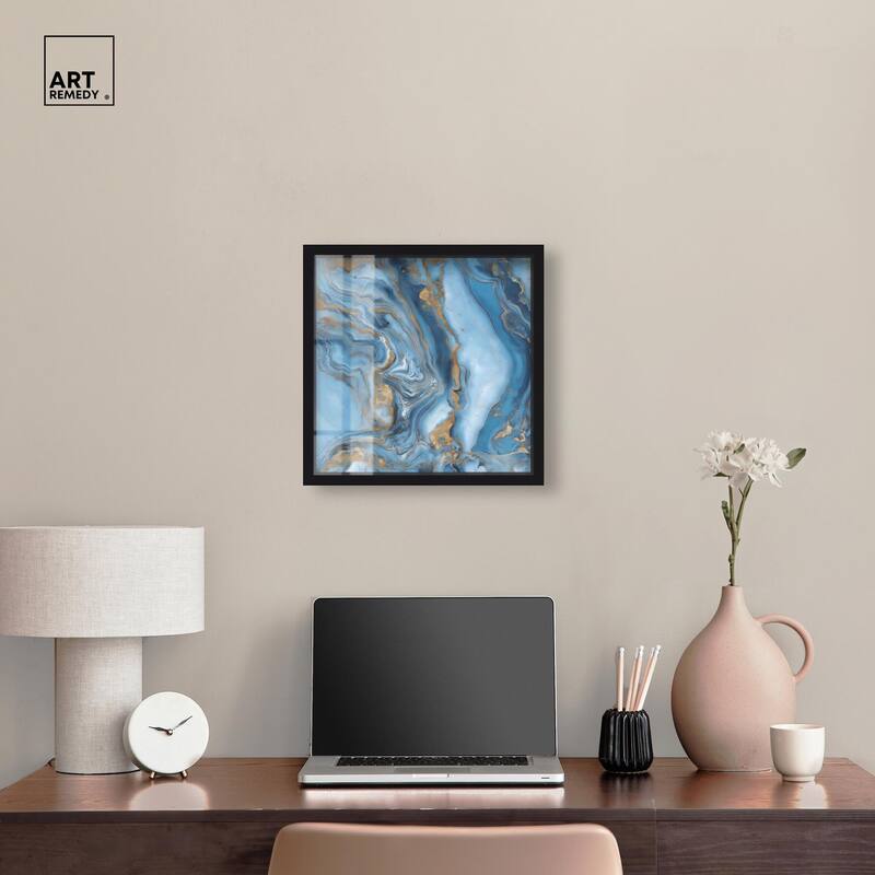 River Gold Shadowbox by Art Remedy