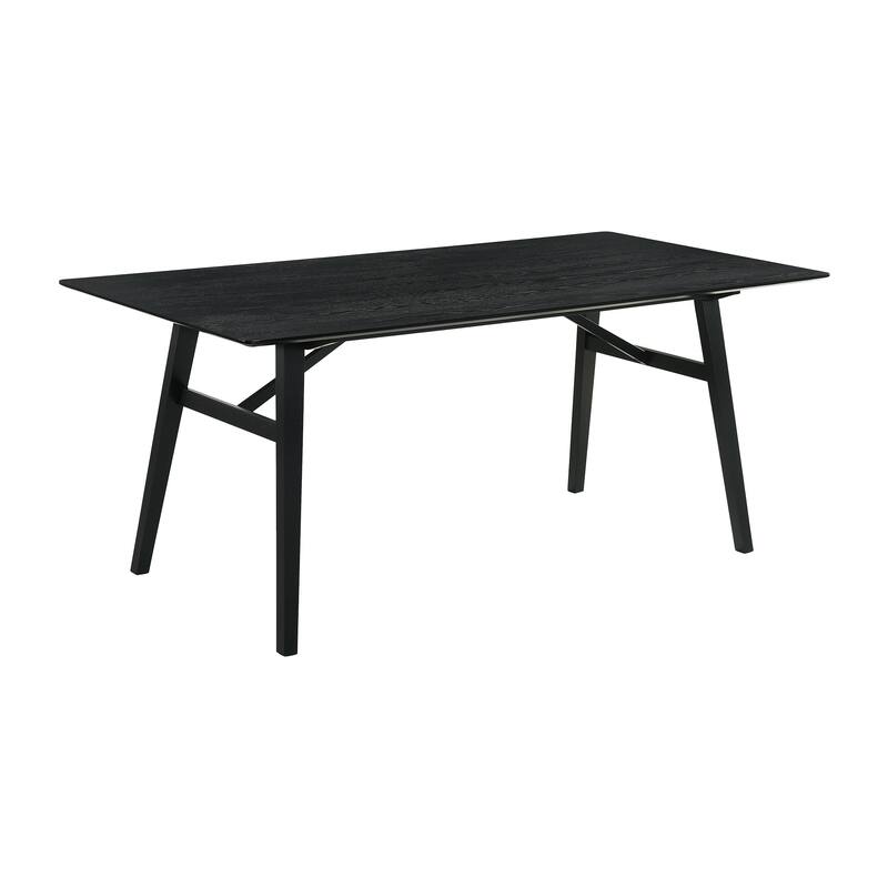 Channell 5 Piece Wood Dining Table Set with Benches