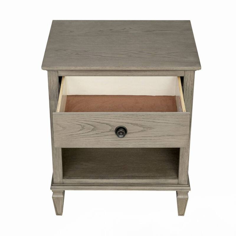 Victoria Nightstand Reclaimed Grey