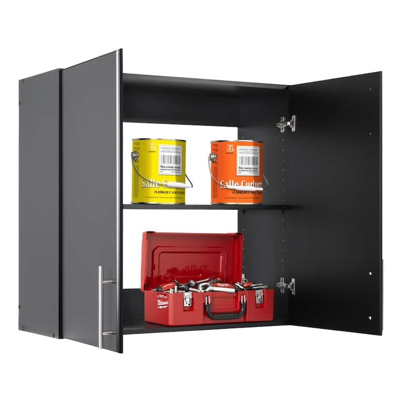 Prepac Elite 32" Wall Cabinet, Multiple Finishes - Black