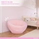 preview thumbnail 6 of 4, Evolur Barbie I'm Unstoppable Kid's Couch in Pink
