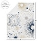 preview thumbnail 4 of 3, Star and Moon Boy Girl Baby Receiving Security Swaddle Blanket - Navy Blue Gold Grey Celestial Sky Stars Gender Neutral Unisex