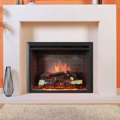 Strick & Bolton Forde 32-inch Electric Fireplace Insert