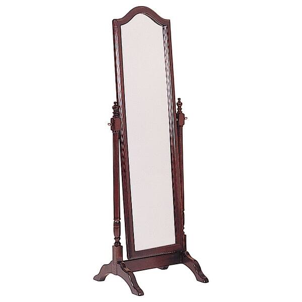 Empire Art Direct Bling Beveled Wall Mirror Glass Cheval, Bathroom, Bedroom, Living Room Ready To Hang 64"x18" - Clear - 64 X 18