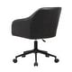 preview thumbnail 6 of 32, Porthos Home Madison Office Desk Chair, Tufted PU Leather Upholstery