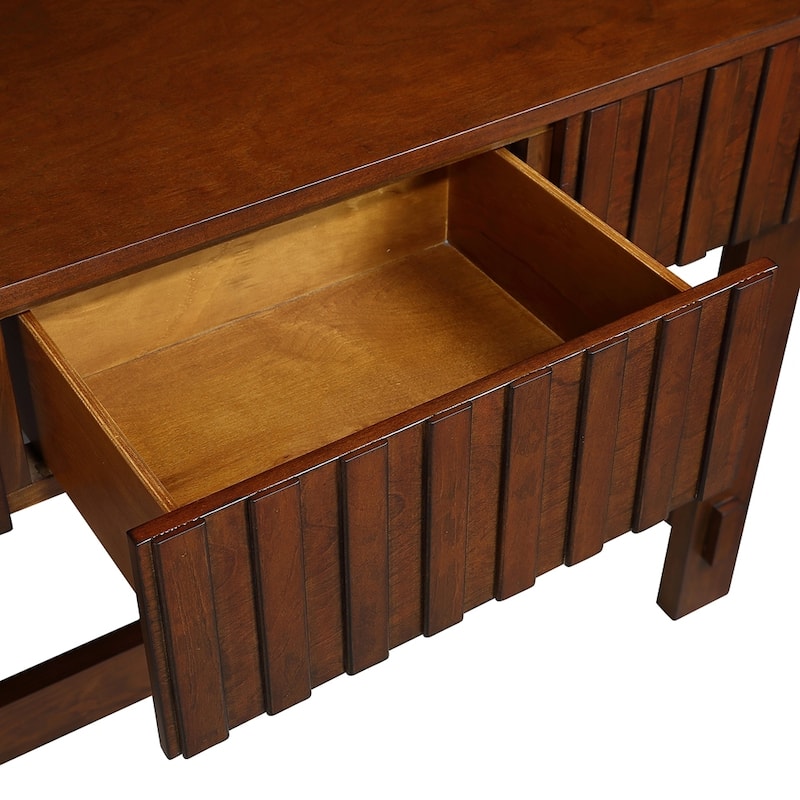 52 inch Sofa Table with Storage Drawers