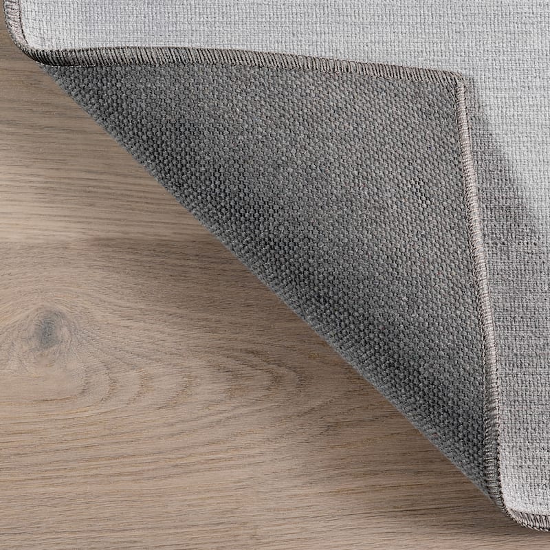 Nuloom Martine SpinClean Abstract Sun Machine Washable Area Rug