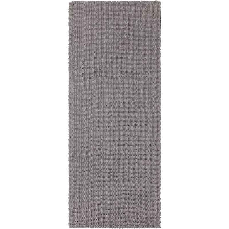 Mohawk Home Homespun Noodle Bath Rug - 2' x 5' - Silver