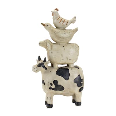 Farm Animal Stack - 6.25 x 2.5 x 11.5