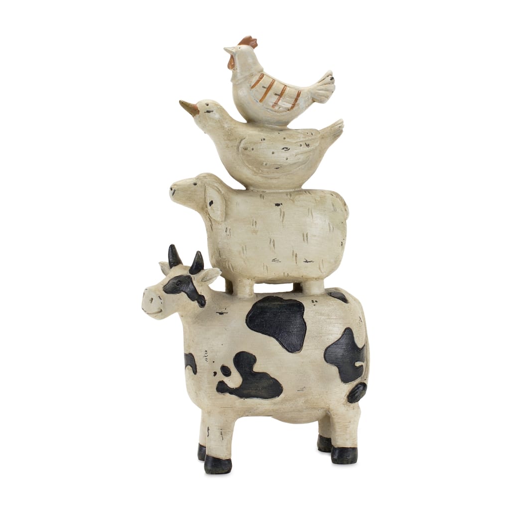 Farm Animal Stack - 6.25 x 2.5 x 11.5