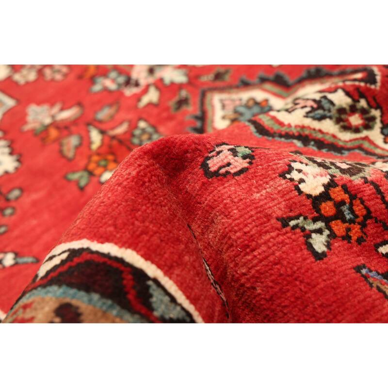 ECARPETGALLERY Hand-knotted Anadol Red Wool Rug - 3'9 x 5'3