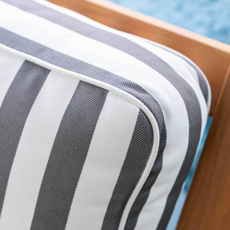 Cambridge Casual Leon Teak Outdoor Patio Rocking Chair Set of 2