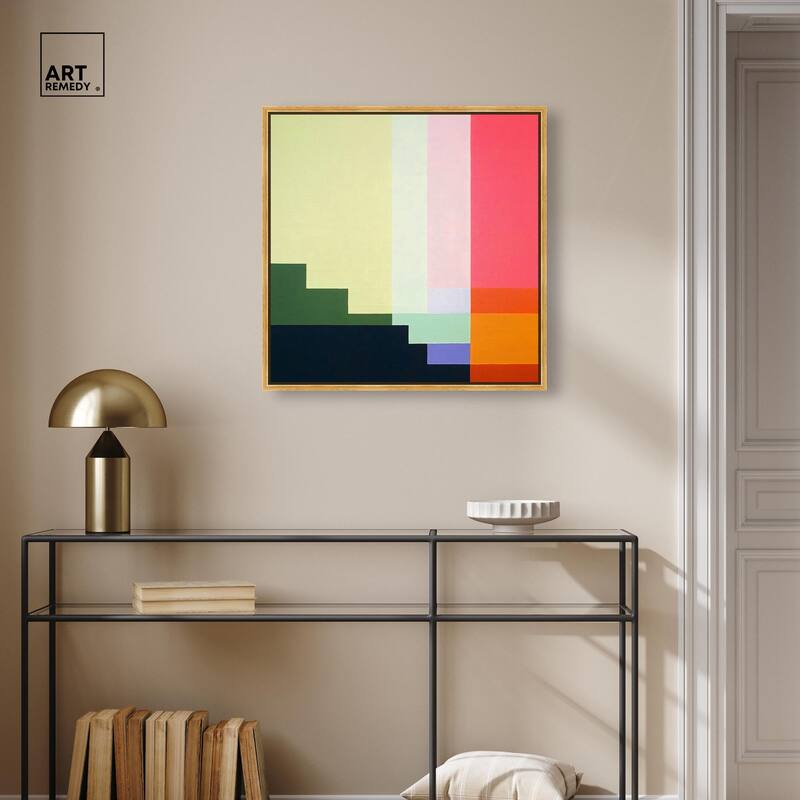 Rectilinear Rhapsody III Canvas by Art Remedy