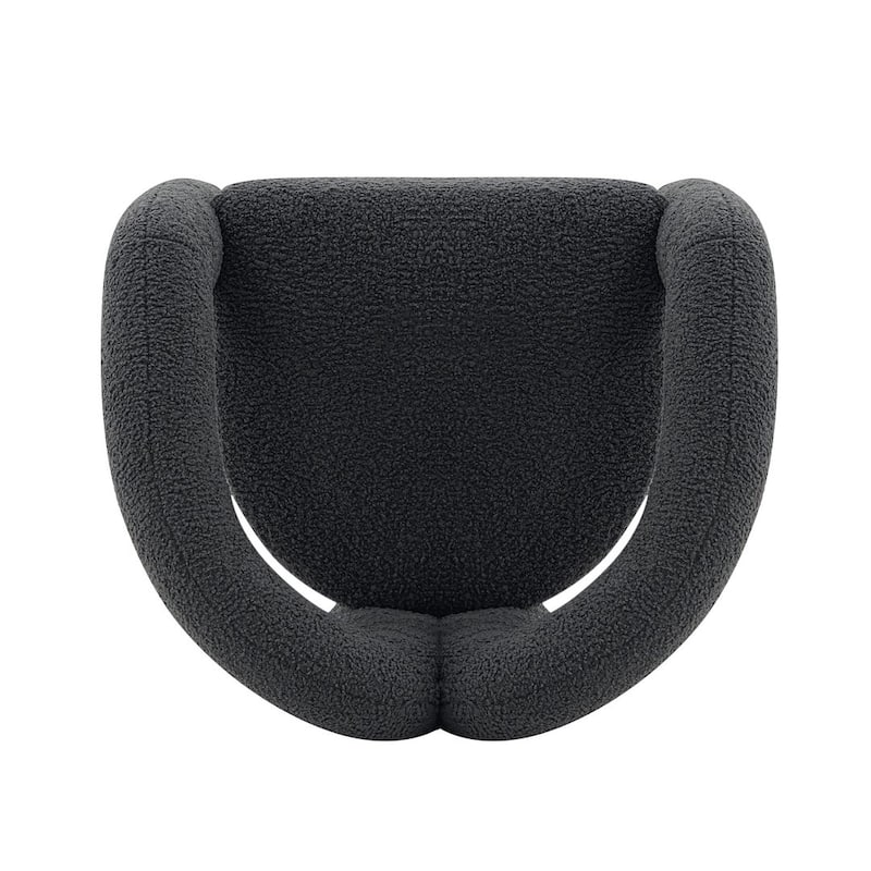 Manhattan Comfort Modern Darian Boucle Accent Chair