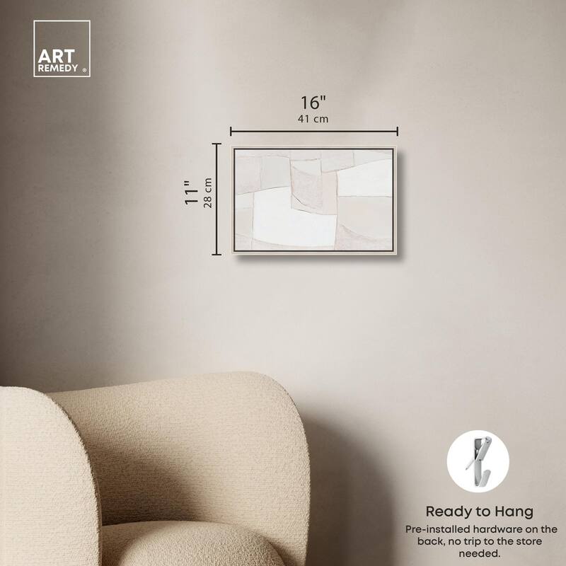 Veiled Calm Canvas by Art Remedy