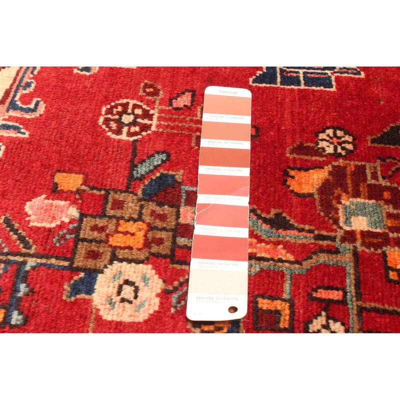 ECARPETGALLERY Hand-knotted Anadol Red Wool Rug - 4'2 x 6'9