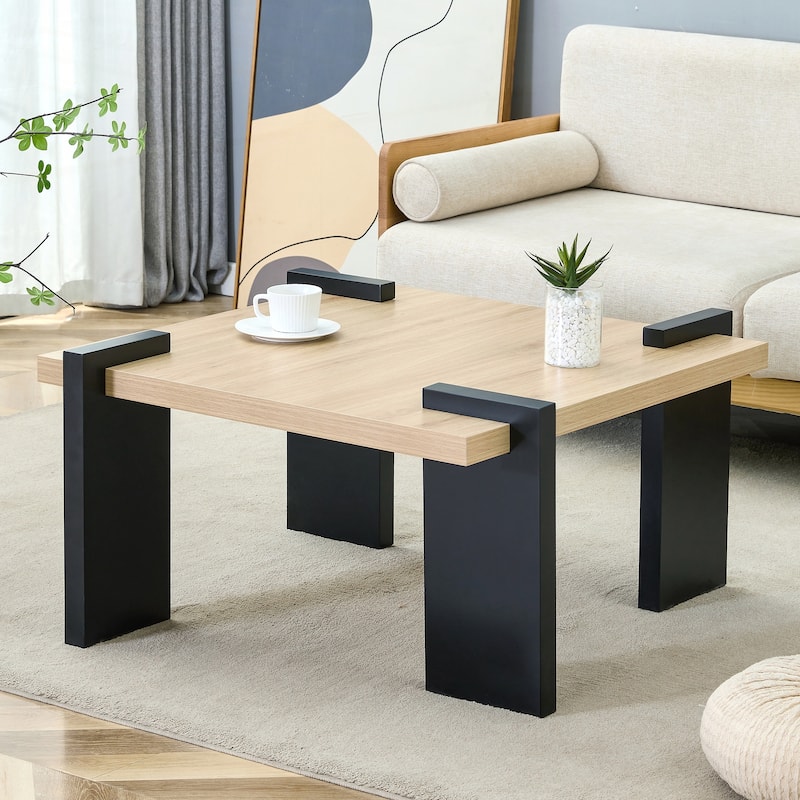 Modern minimalist living room coffee table