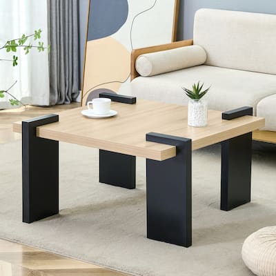 Modern minimalist living room coffee table