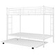 preview thumbnail 22 of 40, Twin over Twin Bunk Bed with Trundle