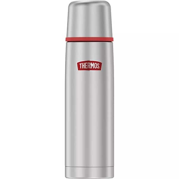 Thermos 25 oz. Insulated Stainless Steel Beverage Bottle Red Label