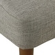 preview thumbnail 15 of 15, HomePop Hemet Gayle Grey Upholstered Side Chair