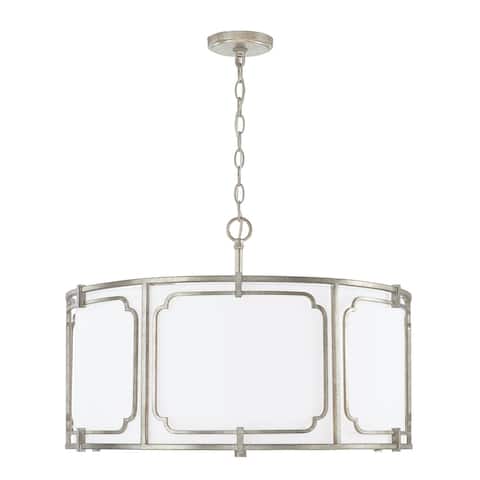 Merrick 25" 4-light Cage Pendant
