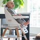 preview thumbnail 2 of 26, TruBliss 2-in-1 Turn-A-Tot High Chair with 360 Swivel