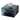 Eve 6 Inch Decorative Accessory Box, Elegant Stone with Finial Accent, Blue