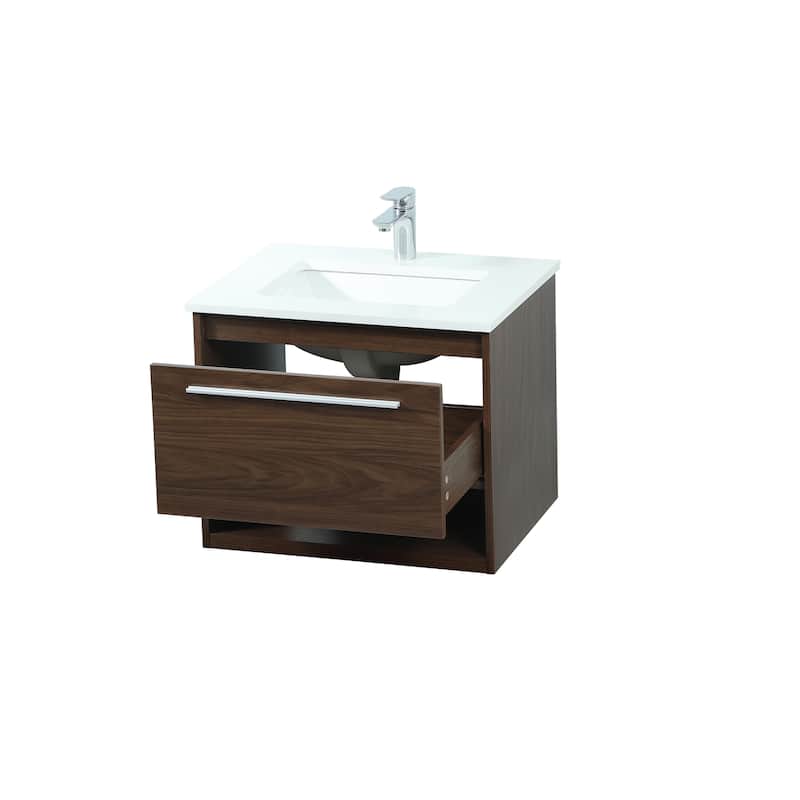 Brush 24 - 30 Inch Single Bathroom Vanity