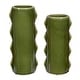 preview thumbnail 1 of 0, Uttermost Meander Green Vases Set/2