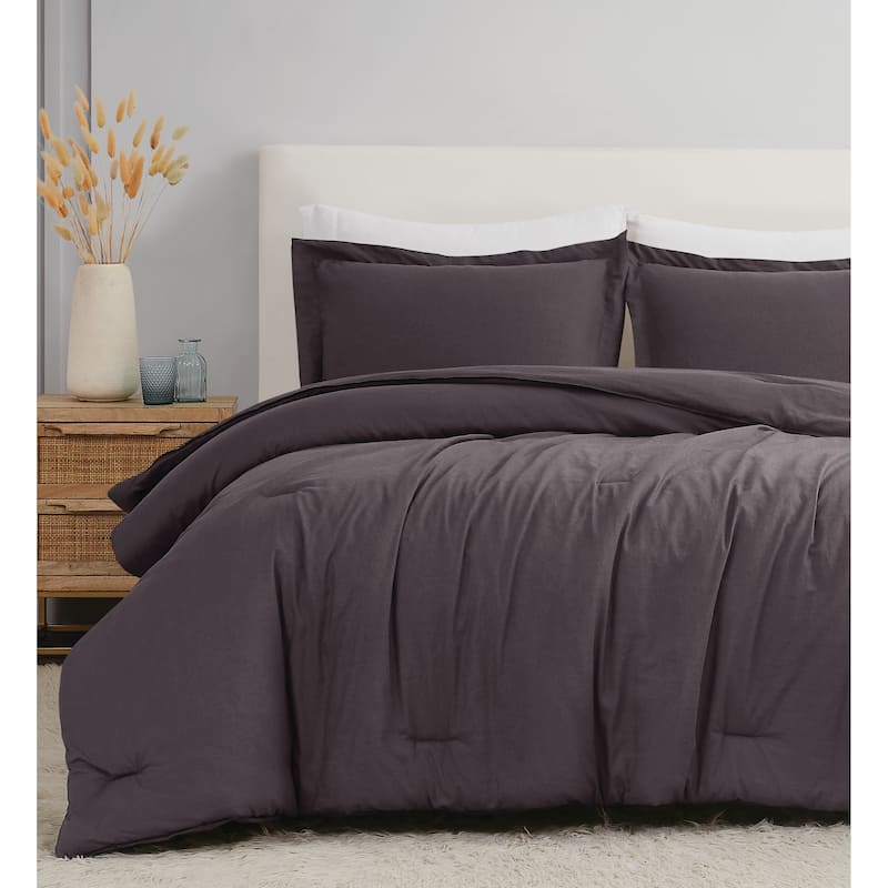 Brooklyn Loom Flax Linen Comforter Set