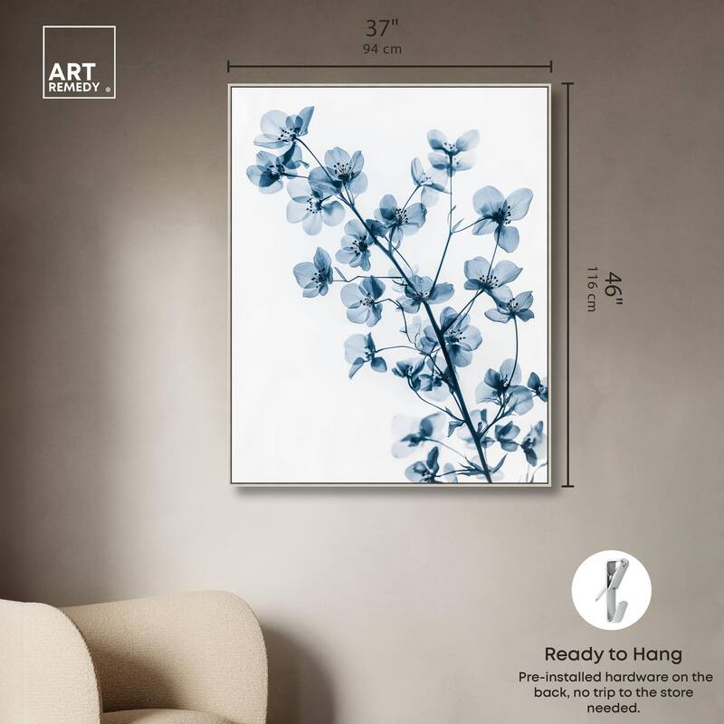 Translucent Petals II Canvas by Art Remedy