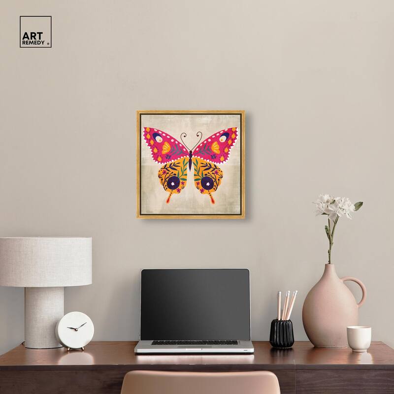 Butterfly Wings II Canvas by Art Remedy