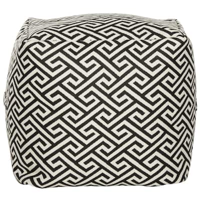 SAFAVIEH Home Valentina Fret Pouf