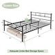 preview thumbnail 10 of 13, Costway Twin/Queen/Full Metal Platform Bed Frame with Headboard and