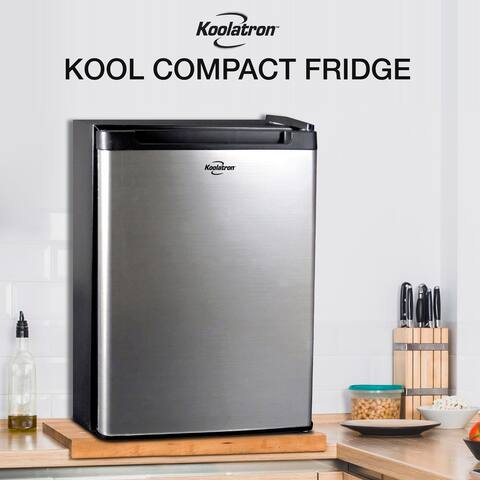 Koolatron KCR45B 1.76 Cubic Foot (50L) AC/DC Electric Heat Pipe Semi-Truck Fridge