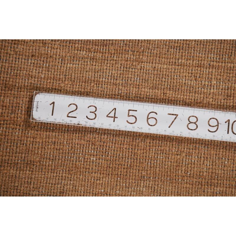 Modern Gabbeh Oriental Area Rug Hand-Knotted Wool Carpet - 6'8" x 9'5"