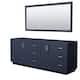 Option Dark Blue, Brushed Nickel Trim, No Top