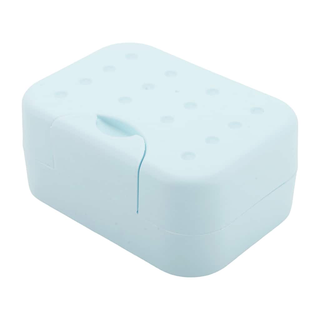 Portable Soap Holder for Bathroom 4.33"x3.15"x1.97" 1 Pc