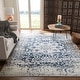 preview thumbnail 47 of 74, SAFAVIEH Madison Snowflake Medallion Rustic Farmhouse Distressed Rug 10' x 14' - Cream/Navy