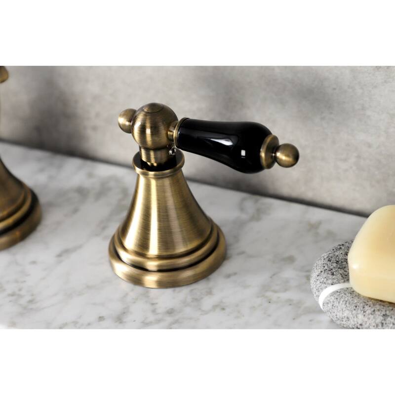 Kingston Brass KS298.PKL Duchess 1.2 GPM Deck Mounted Widespread - Antique Brass